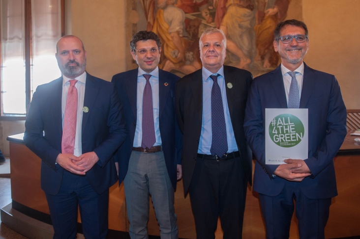 #All4TheGreen, G7 Ambiente, Bonaccini, Ubertini, Galletti, Merola