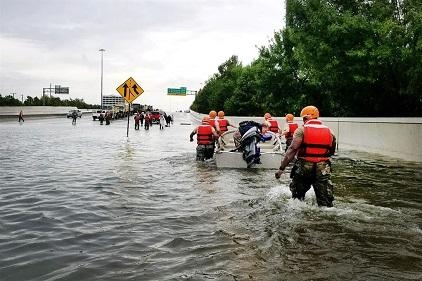 Army National Guard, Lt. Zachary West, uragano Harvey, Texas